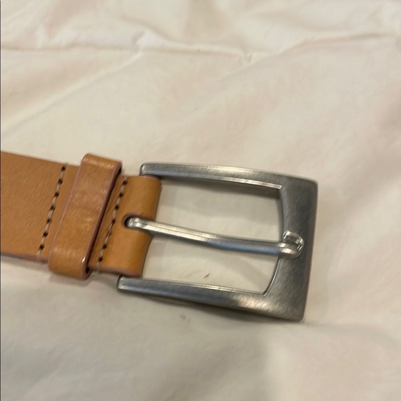 Steve Madden Tan Belt with Silver and Turquoise Accents XS - Picture 4 of 6